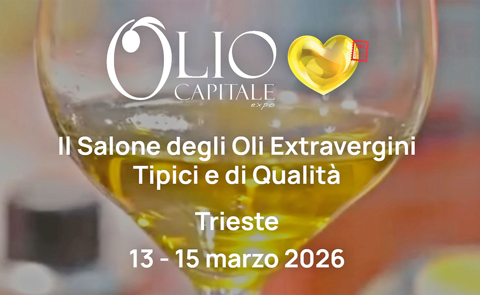 Grafica manifestazione Olio Capitale