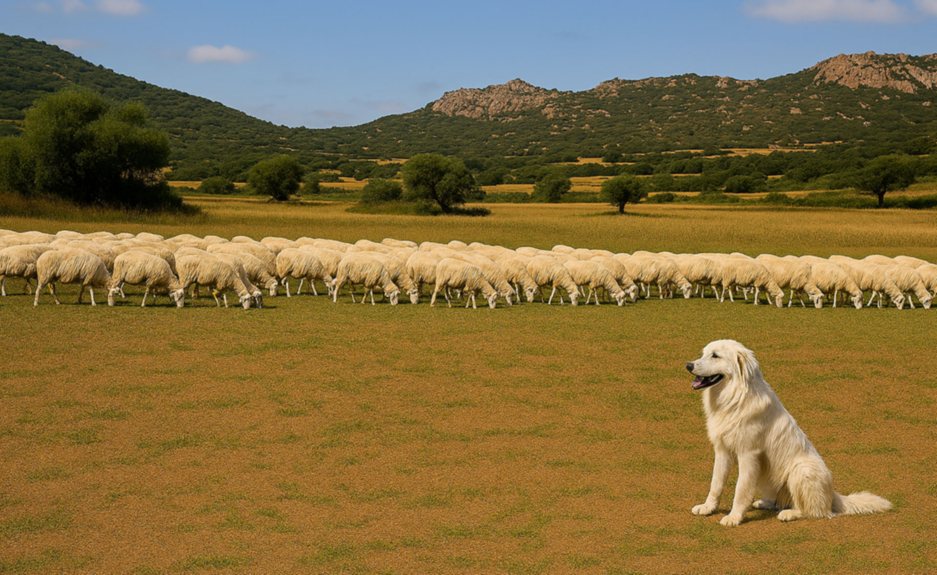 Cane razza pastore maremmano