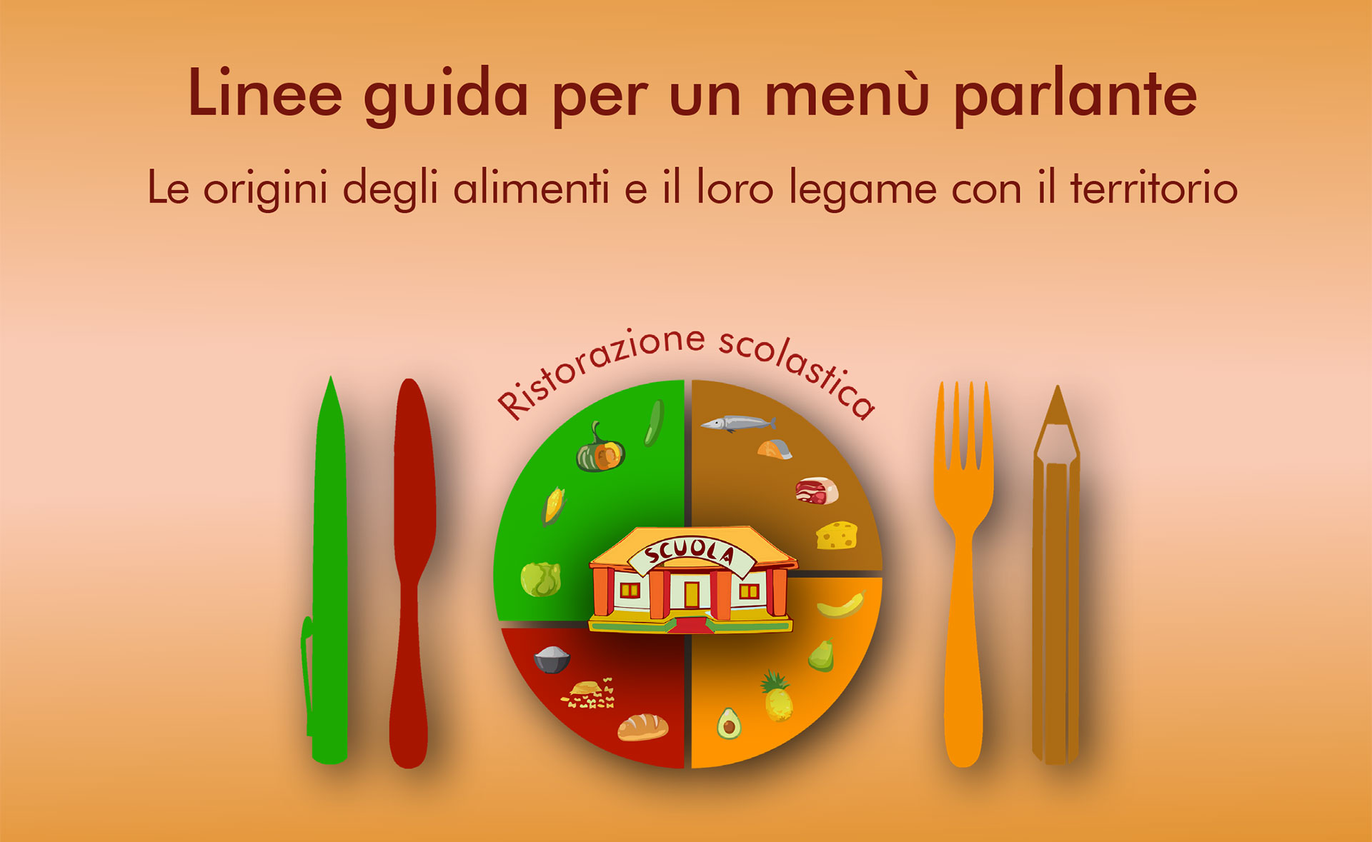 Copertina Linee guida menù nella ristorazione scolastica