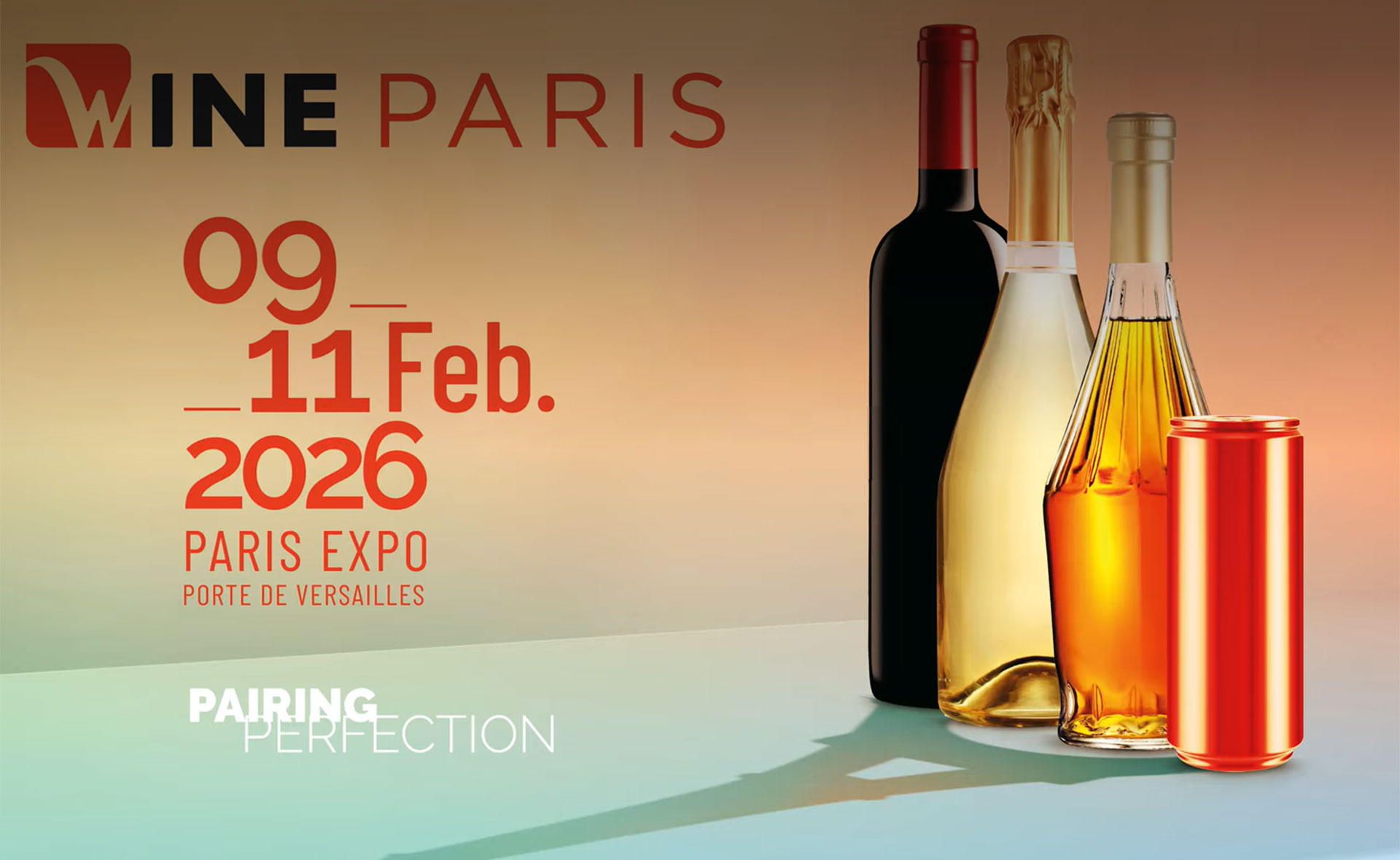 Grafica manifestazione Wine Paris