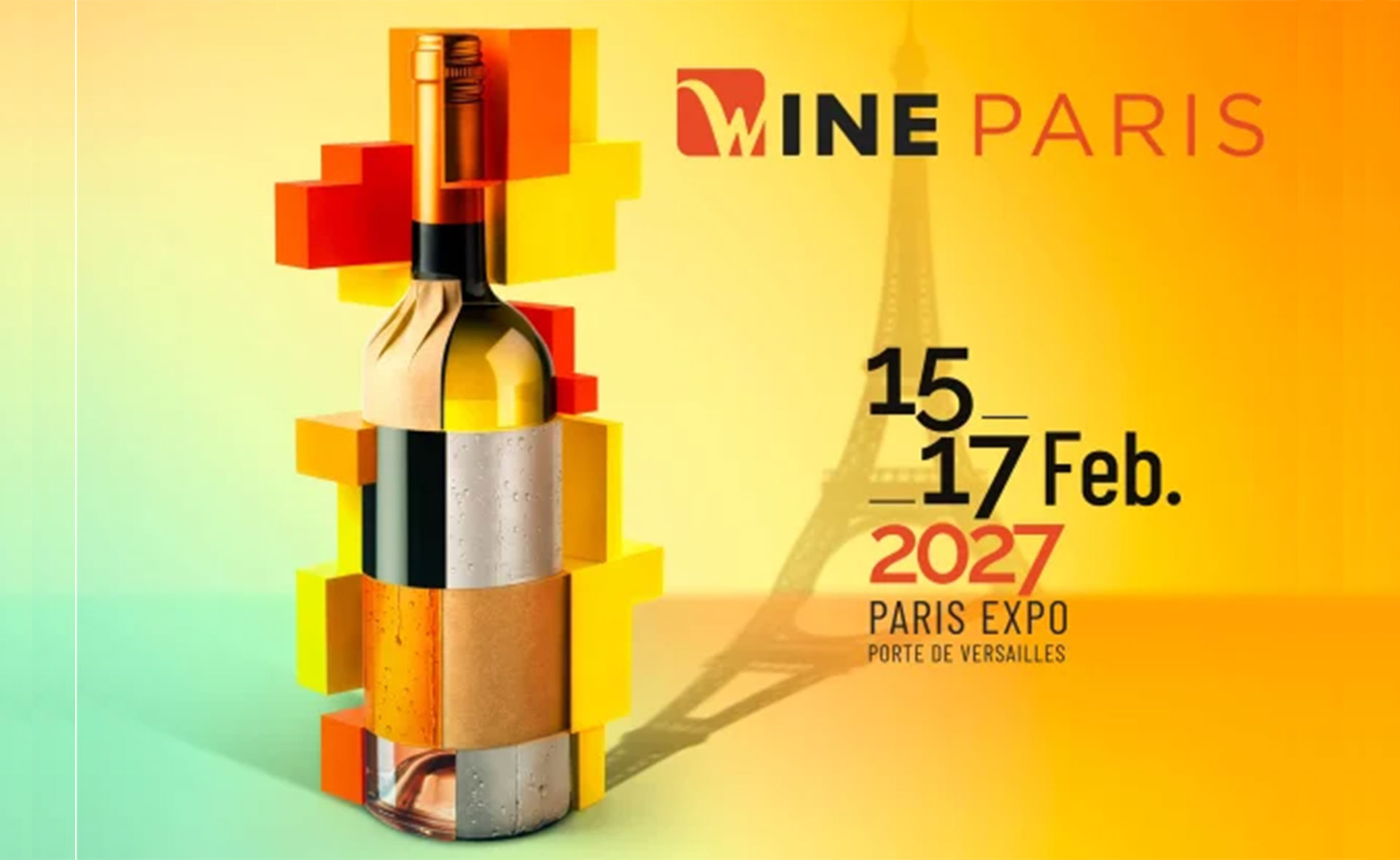 Grafica manifestazione Wine Paris